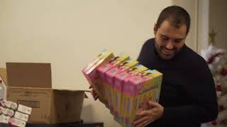 Julian JACOB, Donation de jouets Hopital Necker Paris