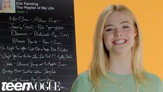 Elle Fanning Creates the Playlist of Her Life | Teen Vogue