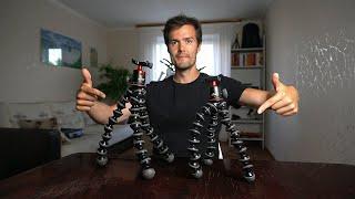 Сравнение штативов Joby GorillaPod 5K и 3K Kit с головой. Универсальные штативы для фото видеосъемки