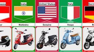 Scooter From Different Countries | Cosmic Comparison