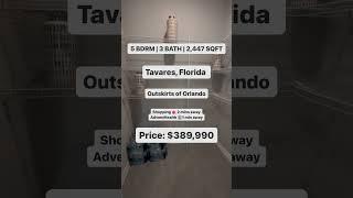 There’s Still affordable, living on the outskirts of Orlando! #luxury #floridahomesforsale #tavares