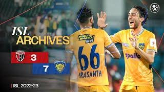 ISL Archives | NorthEast United FC 3-7 Chennaiyin FC