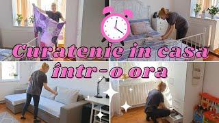 Curatenie in casa într-o ora ⏰ Power Hour Cleaning ⏳