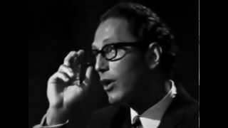 Tom Lehrer - Smut - LIVE FILM From Copenhagen in 1967