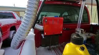 Rooftop tent diesel heater pt.2