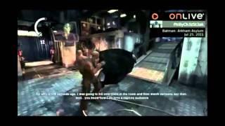 Batman: Arkham Asylum OnLive Clips