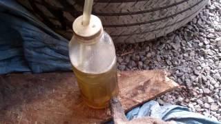 How to bleed brakes using the " One person " method