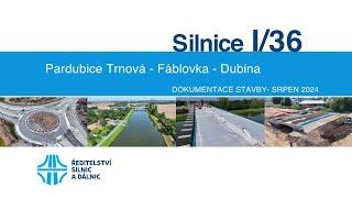 I/36 Pardubice, Trnová–Fáblovka–Dubina (dokumentace stavby 08/2024)