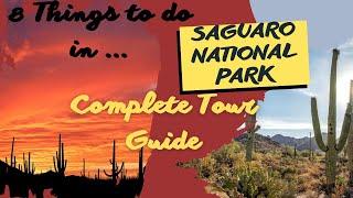 8 Things to do in Saguaro National Park | A complete tour guide | Top Travel destinations in the US