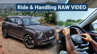 Hyundai Alcazar Ride & Handling | Raw Footage | Real Auto Reviews