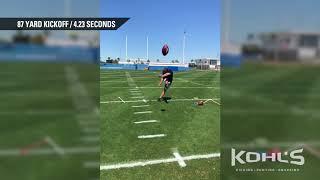 Greg Joseph | 2018 NFL Draft Eligible | Kohl's Kicking Private Training
