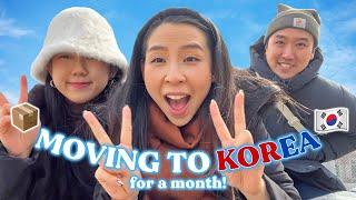 Moving to Korea!  *for a month*