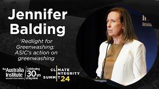 Redlight for Greenwashing: ASIC’s action on greenwashing | Climate Integrity Summit 2024