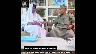 KO GOBE MALAMAI DA SARAKUNA SU NE MAFIYA DARAJA A CIKIN AL'UMMA; SHAIKH ALIYU RASHID MAKARFI.