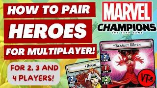 Marvel Champions: How to Pair Heroes for Multiplayer