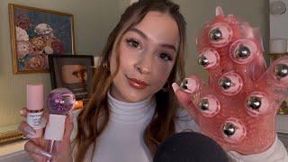 ASMR Pampering you before bed+ Reading bible verses 