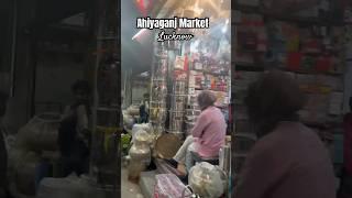 Ahiyaganj Market #lucknow #bartan_wala #shopping #market #explore