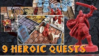 The 2023 HeroQuest Quest Jam: 9 HEROIC Quests