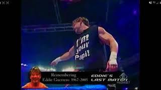 Eddie Guerrero's Last Match Highlights ITALIA 1