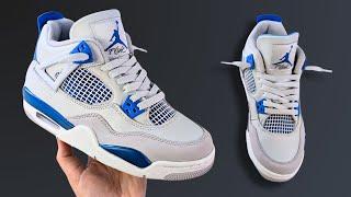 HOW TO LOOSE LACE JORDAN 4s | NIKE AIR JORDAN 4 LACING