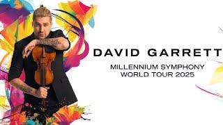 David Garrett - Millennium Symphony World Tour 2025 | Live Nation GSA