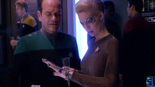 Seven of Nine gets drunk | HD Upscaling | Video Enhance AI | Star Trek: Voyager - Timeless