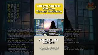 Discover Oneness With God Through Meditation@QuanYin-Method