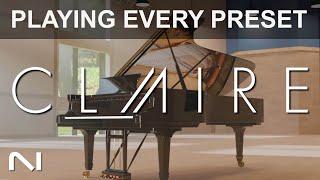 Every CLAIRE Piano Preset | Native Instruments Piano Demo #nativeinstruments  #claire #cyberseason