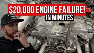 Rebuilding the demo car for Hot Pit and the engine blows right after start up...