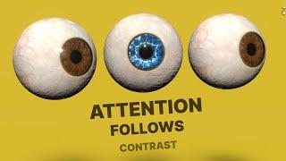 How to control attention with contrast
