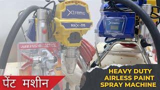 Airless Paint Sprayer Machine Complete Set Model No -595