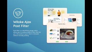 Wiloke Ajax Post Filter