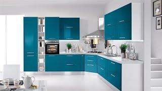 Modular Kitchen Color Combination Ideas | Modern Kitchen Cabinet Color Interior Ideas