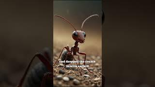 "The Ant's Lesson: Persistence and Purpose" #heartwarmingstory #heartwarmingreunion #motivation