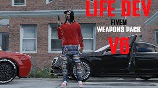 (NEW) Life Dev Weapons Pack V6 | Custom Weapons for FiveM Servers |  Weapon Pack for GTAV RP (2024)