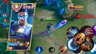 Bruno Best Build 2023 - Bruno Gameplay 2023 ~ MLBB