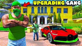 Franklin Upgrades His Gang To Most Dangerous Gang In GTA 5 | SHINCHAN and CHOP