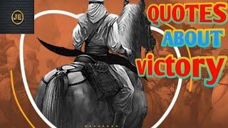 quotes about victory quotes which are better known in youth to not to regret in old age