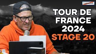 The Podium is set today ft. Guest Bobby Julich | Tour De France 2024 Stage 20 | THEMOVE