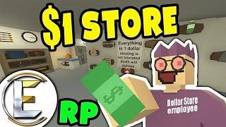 $1 STORE RP | Everything is one dollar but people still try to steal - Unturned Shop Roleplay