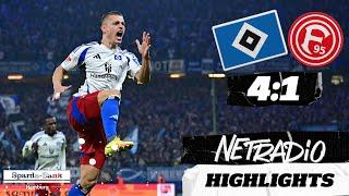 "EIN BEWERBER FÜR DAS TOR DES MONATS!" | HSV vs. Fortuna Düsseldorf | Highlights im HSVnetradio