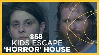 'Out of a horror movie': Mother and boyfriend accused of imprisoning children in Milwaukee home