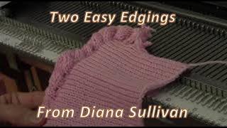 Two Easy Edgings by Diana Sullivan