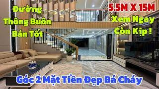 Tuyệt phẩm nhà đẹp Góc 2 Mặt Tiền DT To 5.5x15M tại Tô Ngọc Vân quận 12| sát bên Gò Vấp