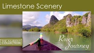 Water Sounds - Relaxing River Virtual Boat Tour in Khao Sam Roi Yot National Park -Thailand