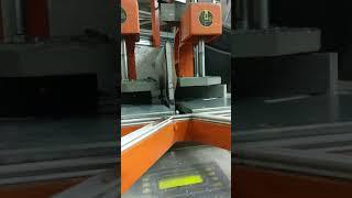 The machine for the production of plastic windows