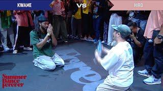 Kwamé vs Hiro FINAL House Dance Forever | Summer Dance Forever 2023