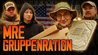 MRE Truppenration - Unitized Group Ration UGR - Feldverpflegung USA