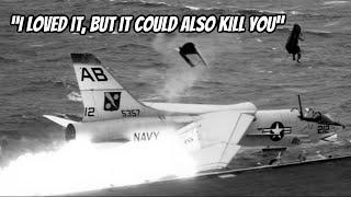 Flying, Fighting, and Ejecting From an F-8 Crusader