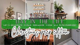 2024 CHRISTMAS DECORATE WITH ME | DECORATING FOR CHRISTMAS | CHRISTMAS BEDROOM DINING ROOM BATHROOM